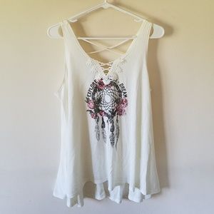Boho tank top